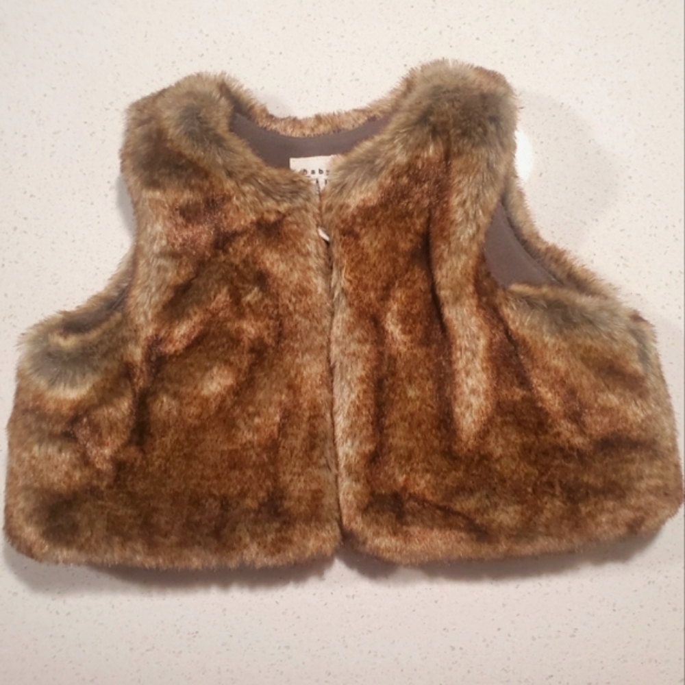 Baby Gap Faux Fur Vest